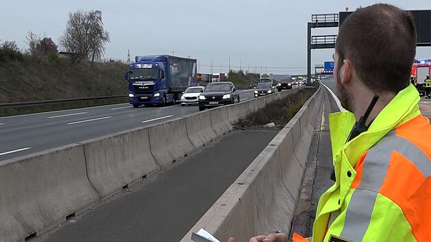 Lkw-Unfall auf der A3: Gaffer sorgen für Ärger im Kreis Kitzingen