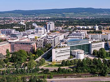 Boehringer Ingelheim: Aufnahmen vom Werk mit Drohne in Ingelheim