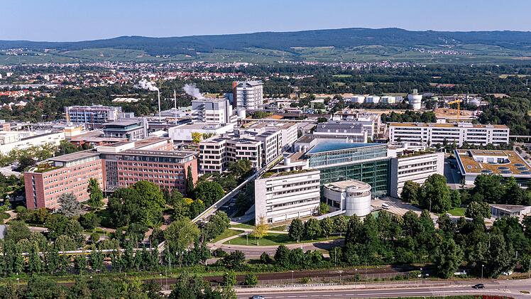 Boehringer Ingelheim: Aufnahmen vom Werk mit Drohne in Ingelheim