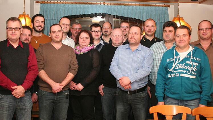 Die Bewerber für den Gemeinderat Wachenroth der Wählergruppe LoK. Foto: Evi Seeger