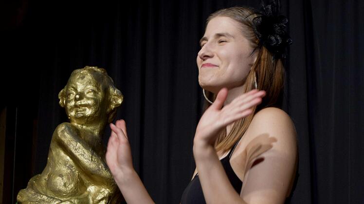Anna-Prisca Burwitz überzeugte mit Mimik und Sprachtalent. Foto: Andreas Welz