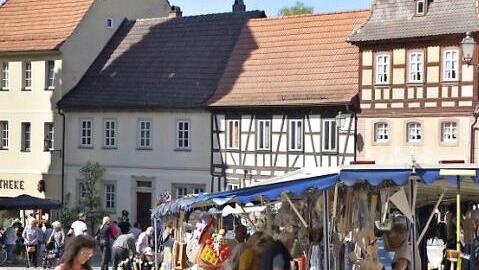 Gut besucht war der Ostermarkt in K&ouml;nigsberg.  Foto: Gerold Snater