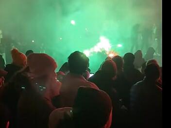 Gr&uuml;ne Jugend &uuml;ber Silvester in Bamberg: "Kurz Angst" vor Massenpanik