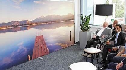 Da lassen sich kreative Ideen entwickeln. Eine der Kreativbereiche im neuen F&E Center. Jeder Bereich ist anders ausgestattet. Foto: Friedwald Schedel