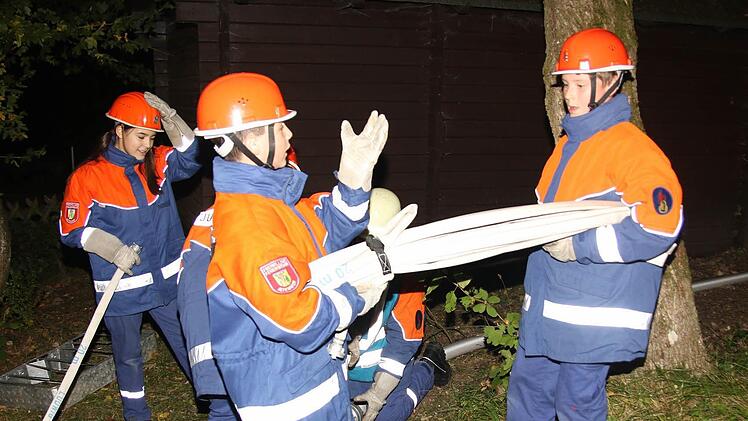 Übung in Witzmannsberg Foto: Michael Stelzner