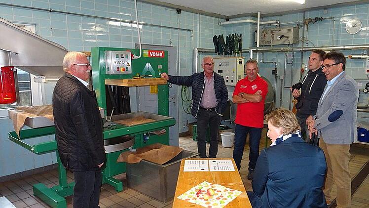 Im Kelterhaus Foto: Heinz Stammberger