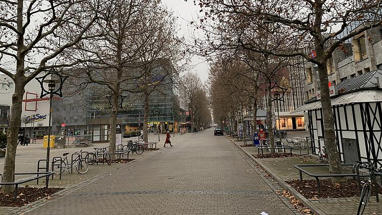 Erlangen: Innenstadt, Fußgängerzone