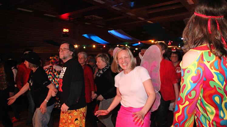 Spaß war angesagt auf der Tanzfläche.