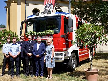 Volkach: Feuerwehr Gaibach hat neues Löschfahrzeug - "junger Gebrauchte" kostete Viertelmillion