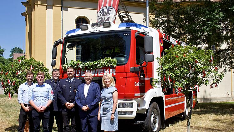 Volkach: Feuerwehr Gaibach hat neues Löschfahrzeug - "junger Gebrauchte" kostete Viertelmillion