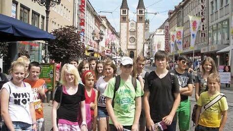 Ziel der diesjährigen Klassenfahrt war Würzburg, die Jugendlichen machten Bilder und schrieben einen Bericht. Foto: privat