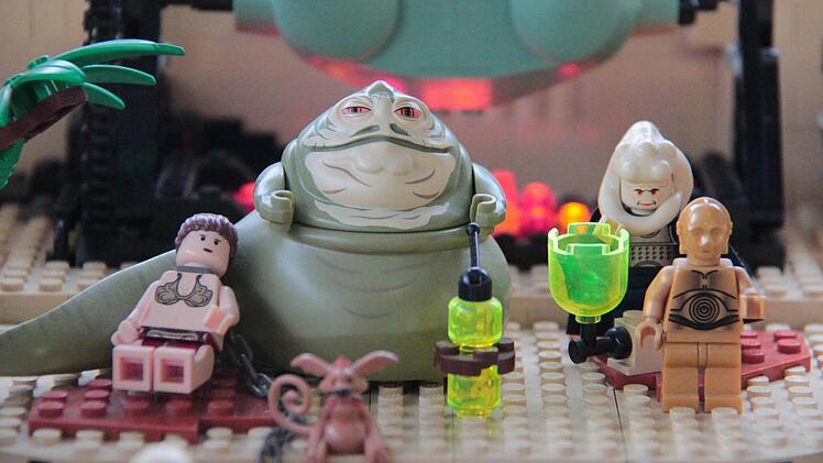 Details aus Jabbas Palast.