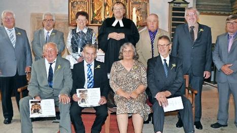 Das Fest der goldenen Konfirmation konnte diese Jubilare feiern.