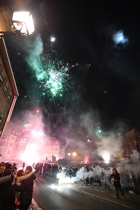 Silvester: Bamberg begrüßt 2018