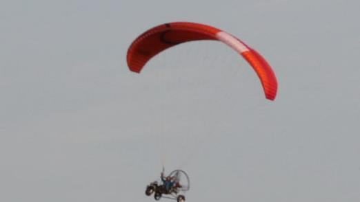 Da fliegt er. Foto: Klaus Klaschka