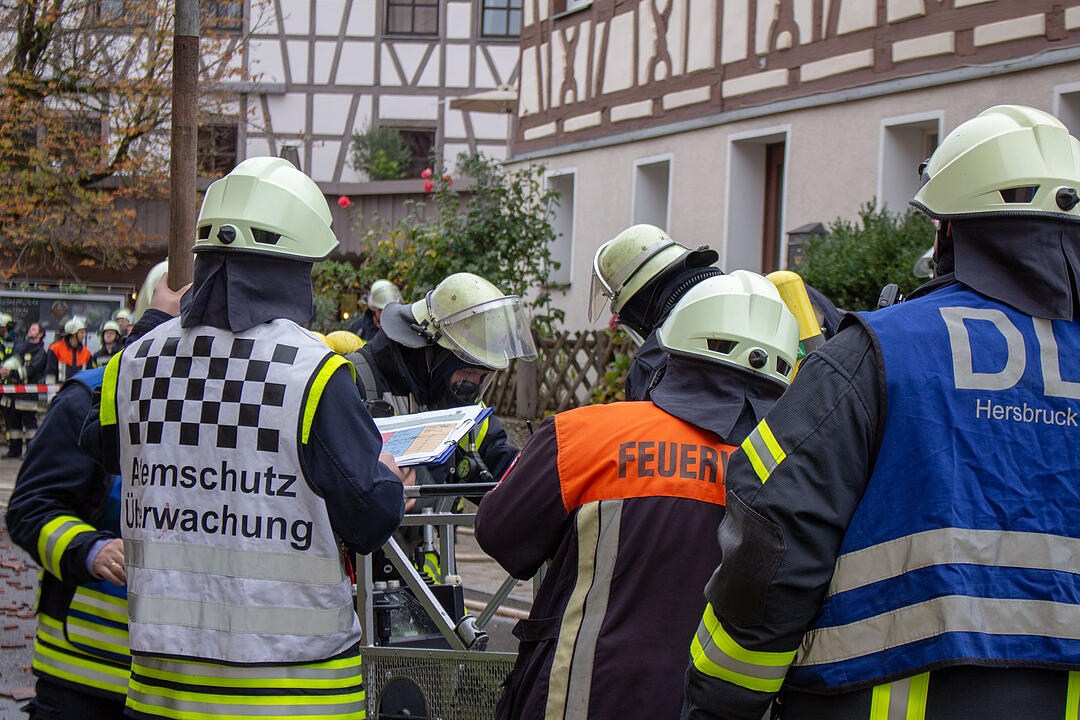 Scheune brennt: Großbrand in Mittelfranken führt zu hohem Sachschaden