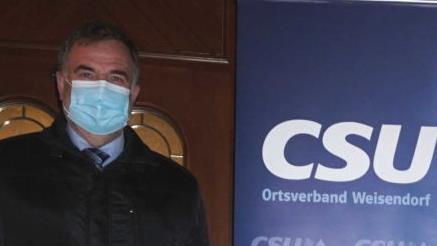 Der bisherige Zweite Bürgermeister Karl-Heinz Hertlein will für die CSU das Weisendorfer Rathaus erobern.     Foto: Richard Sänger