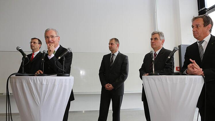 Talkrunde statt Reden.