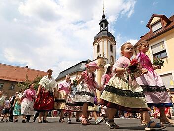 Trachten sind ein Standbein der Ortsgruppe Pretzfeld des Fränkische-Schweiz-Vereins. Foto: Josef Hofbauer