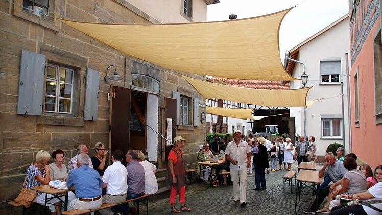 Das Seßlacher Kommunbrauhaus war ein beliebter Anziehungspunkt.