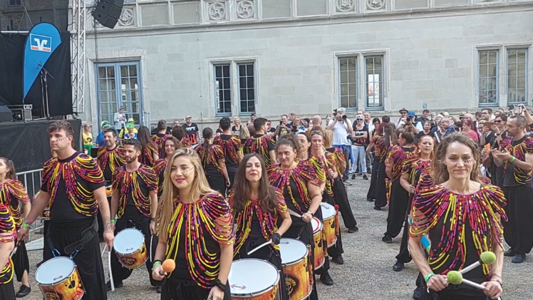 Coburger Samba-Festival 2022 in Bildern: so bunt und energiegeladen wurde gefeiert