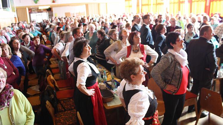Hier stehen die Besucher auf, um lauthals zu jammern.  Foto: Robert Huger