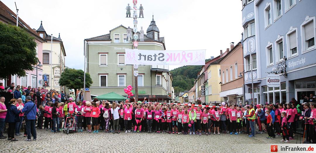 Pinklauf 2016 in Bad Brückenau