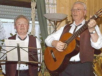 Fritz Rabenstein (l.) und Helmut Fürstenhöfer bilden das Franken-Duo.  Foto: privat