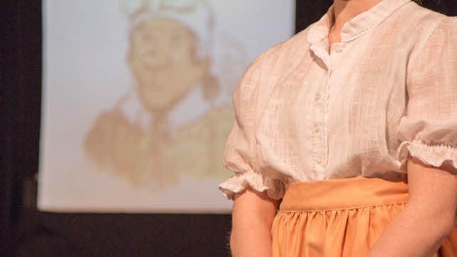 Stefanie Müller sagt als Witwe Bolte aus.