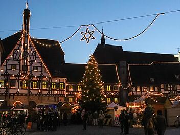Statt auf dem Rathausplatz wird es dezentral von der Kaiserpfalz bis zum Parade- und Marktplatz ein Weihnachtsangebot in Forchheim geben. Foto: Barbara Herbst/Archiv