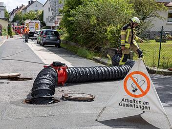 Ebersdorf bei Coburg: Einsatz wegen Gasaustritt