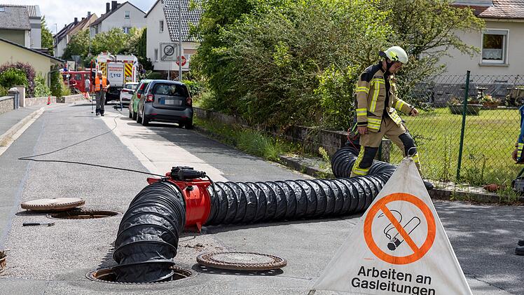 Ebersdorf bei Coburg: Einsatz wegen Gasaustritt