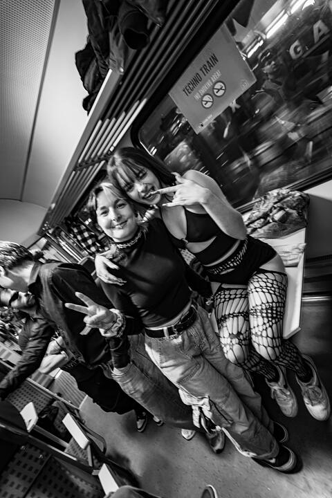 Die beste Party im Zug!