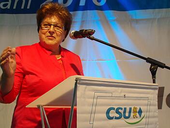 Barbara Stamm sprach in Zeyern. Foto: Marco Meißner