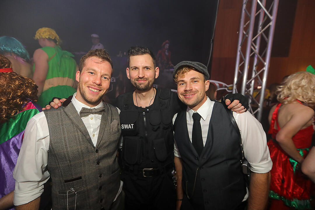 Beste Partystimmung in der Stadthalle
