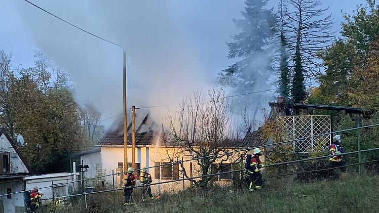 Feuerwehr vor Ort