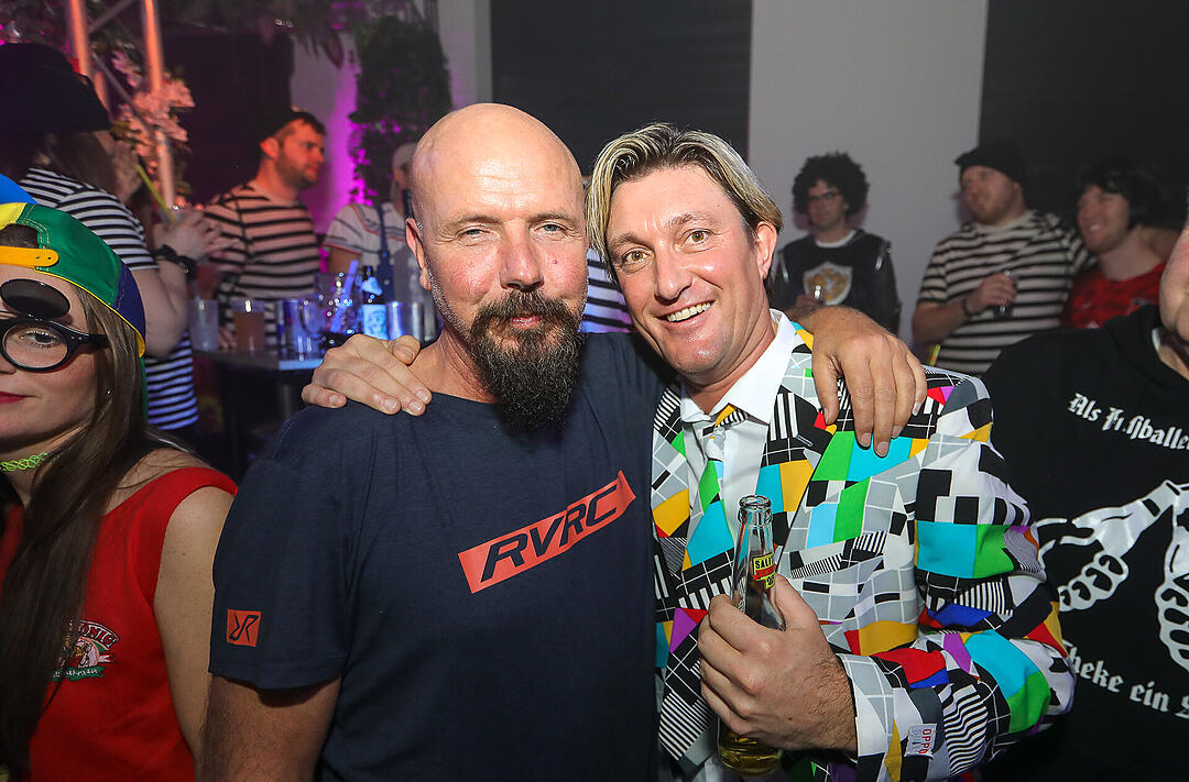 Beste Partystimmung in der Stadthalle
