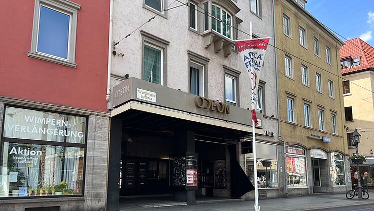 Außenansicht des Clubs Odeon in Würzburg