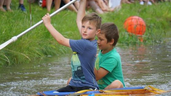 Der Nachwuchs fuhr mit Eleganz.