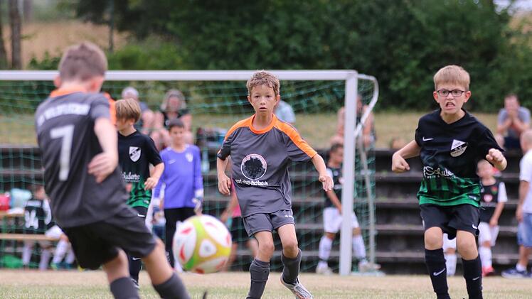 Schnappschüsse vom U11-Turnier beim SV Wildflecken. Foto: Fabio Mathea
