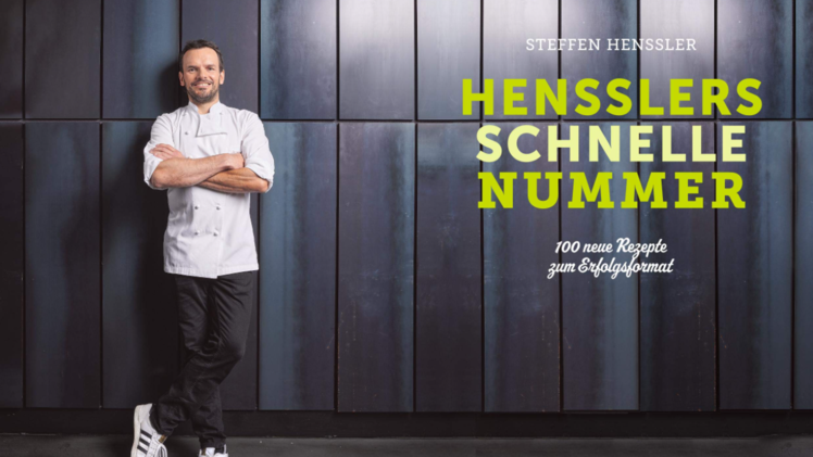 Buch zur Sendung: In "Hensslers Schnelle Nummer" verrät Ihnen der Promi-Koch 100 tolle Rezepte, deren Zubereitung nicht länger als 25 Minuten brauchen. Screenshot: Amazon.de.