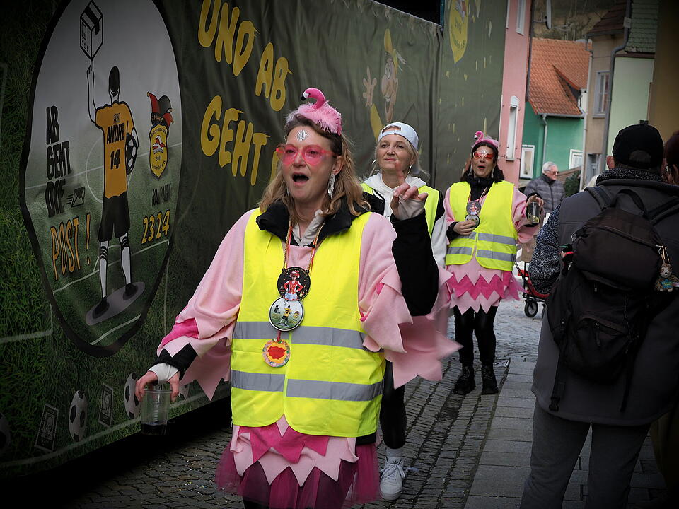 Faschingszug der 1. Großen Bad Brückenauer Karnevalsgesellschaft