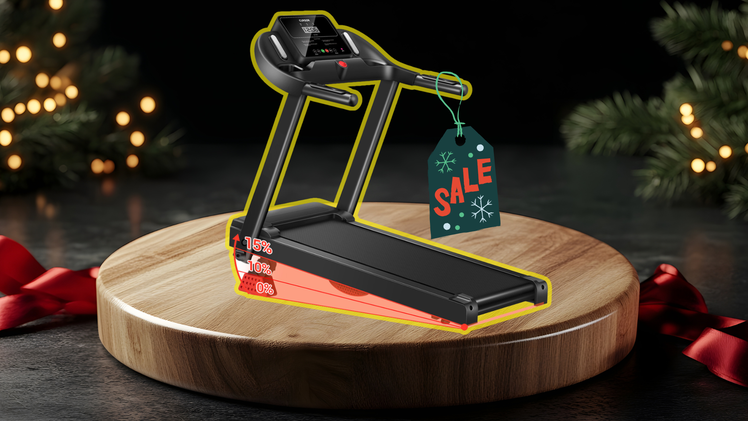 Weihnachtsangebot bei Geekmaxi: Faltbares Laufband Robore P9 im Preis reduziert