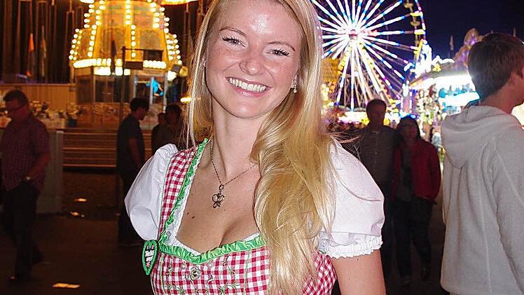 Johanna Klepacki aus Helmbrechts ist Kronachs zweite "Miss Freischießen". Foto: Heike Schülein