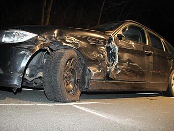 Der am Unfall beteiligte BMW. Foto: Jürgen Gärtner