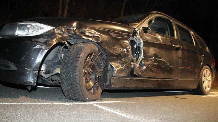 Der am Unfall beteiligte BMW. Foto: Jürgen Gärtner