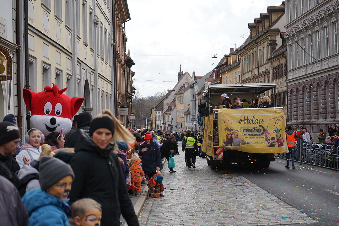 Die schönsten Bilder vom Faschingsumzug Bamberg 2024