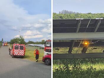 Trogen: Brennende Photovoltaik-Platten lösen Feuerwehreinsatz aus