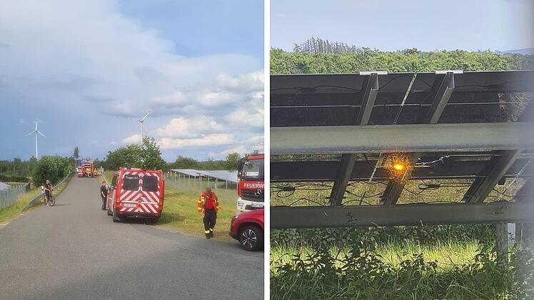 Trogen: Brennende Photovoltaik-Platten lösen Feuerwehreinsatz aus