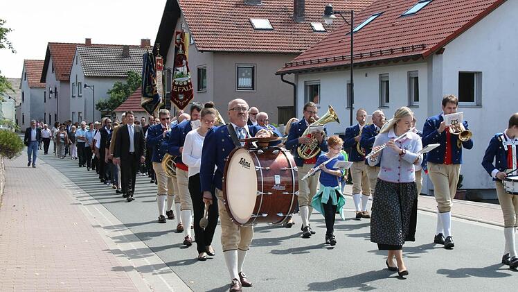 Abschluss der Dorferneuerung in Gefäll Foto: Gabriele Sell